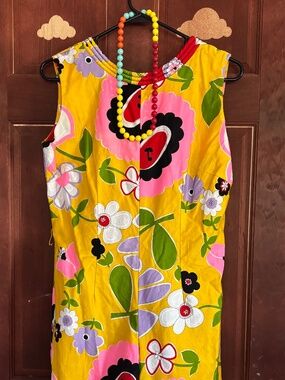Vintage 60s Alice Polynesian Fashions Hawaiian Romper Size M